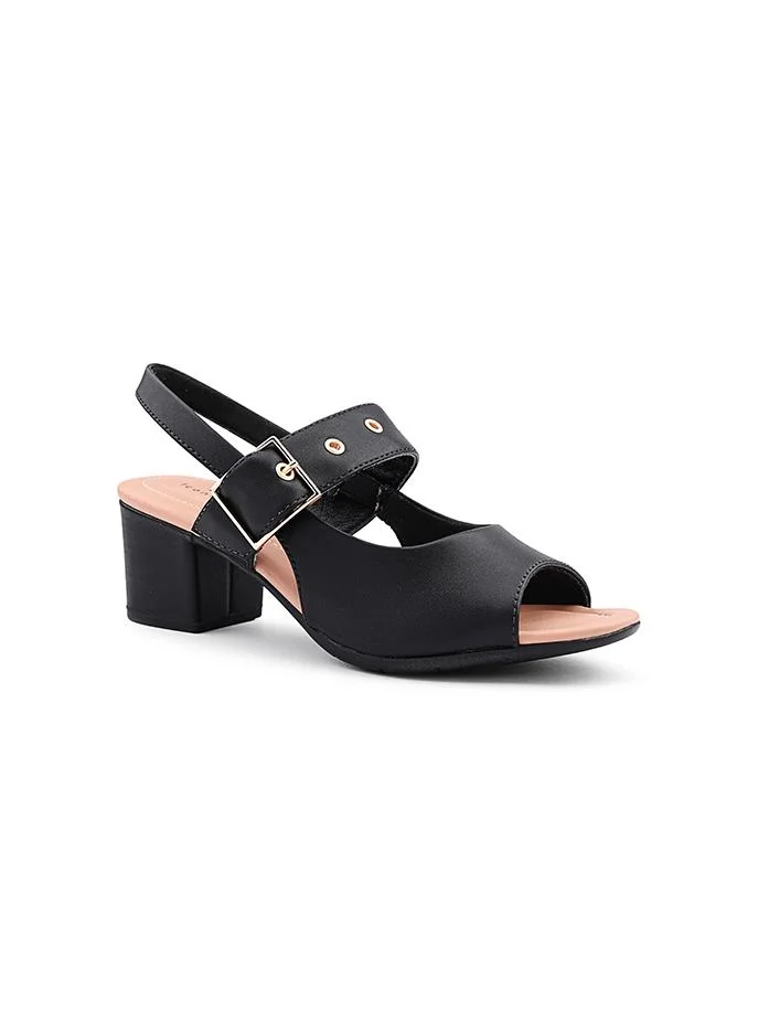 أيقون Women's Two-Tone Heeled Slipper